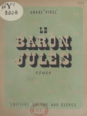 cover image of Le baron Jules